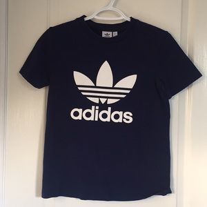 ADIDAS navy blue t-shirt